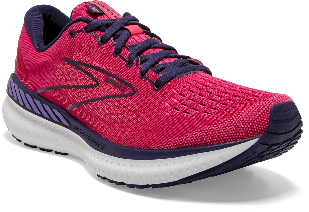 BROOKS Women's Glycerin GTS 19 (623 - Barberry/Purple/Calypso) 3 BROOKS Women's Glycerin GTS 19 (623 - Barberry/Purple/Calypso) - Image 3