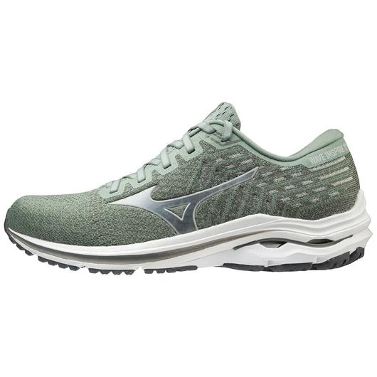 Mizuno Men's Wave Inspire 17 Waveknit (4670 - Green Bay/Micro Chip) 2 Mizuno Men's Wave Inspire 17 Waveknit (4670 - Green Bay/Micro Chip) - Image 2