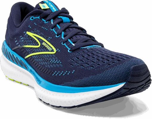 BROOKS Men's Glycerin GTS 19 (443 - Navy/Blue/Nightlife) -Hoka Store 4311E492 56F6 4B8B 96D8 CBFE4A7BCC35