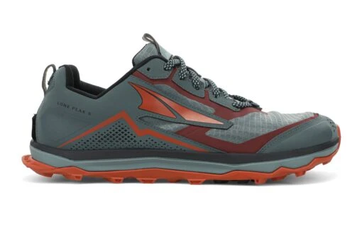 Altra Men’s Lone Peak 5 (280 - Grey/Orange) -Hoka Store 46FBAC08 6F43 4C02 B2A9 263C46E940A7