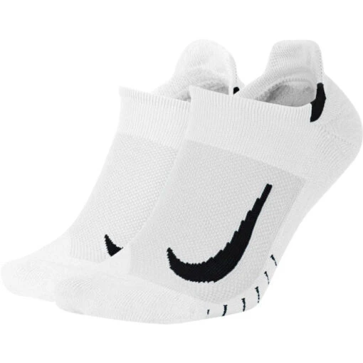 Nike Multiplier Running No-Show Socks 2 Pack (100 - White/Black) -Hoka Store 56936ACD D78B 4131 AAB6 54DE7347E04E