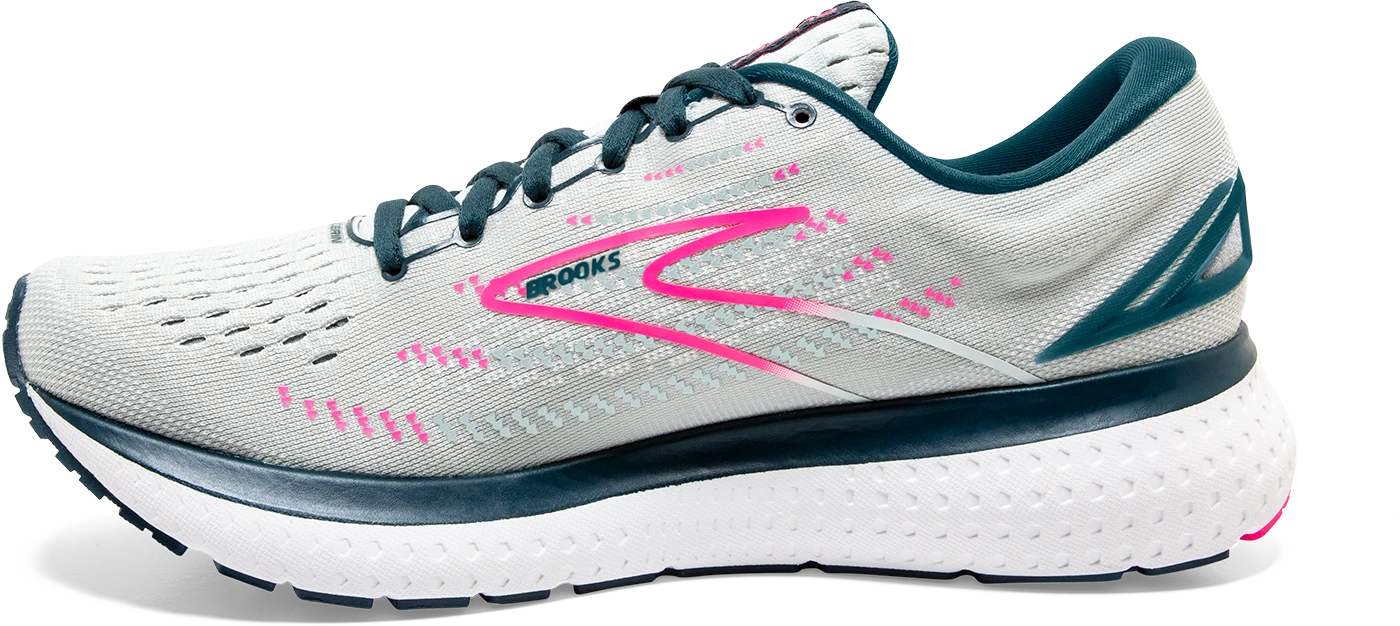 BROOKS Women's Glycerin 19 (110 - Ice Flow/Navy/Pink) 2 BROOKS Women's Glycerin 19 (110 - Ice Flow/Navy/Pink) - Image 2