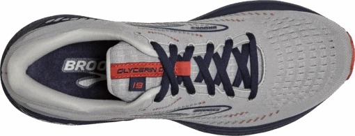 BROOKS Men's Glycerin GTS 19 (002 - Grey/Alloy/Peacoat) -Hoka Store 594A5A0B 1229 4F7E BD17 3DEC9C3EBE42