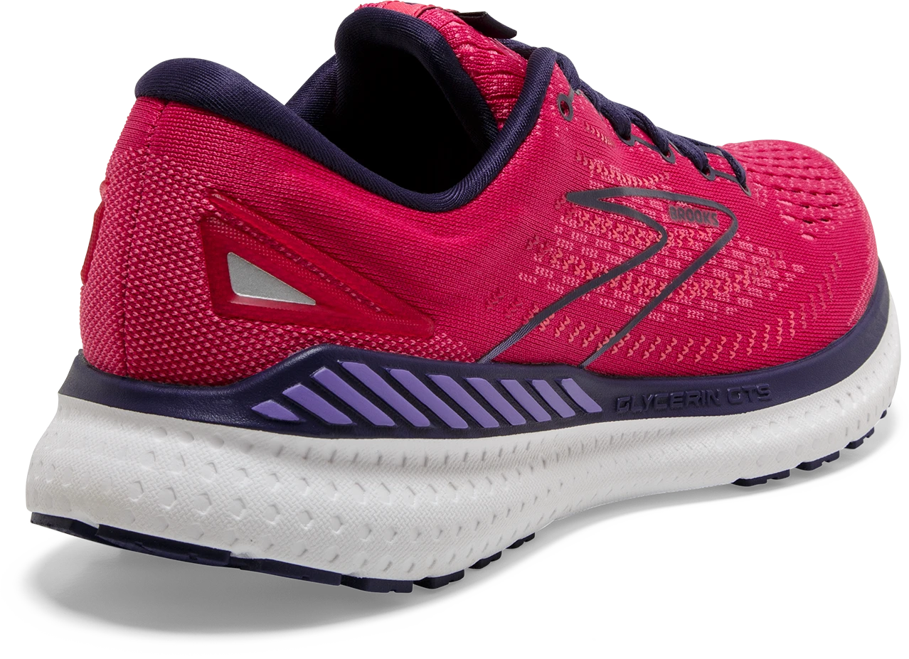 BROOKS Women's Glycerin GTS 19 (623 - Barberry/Purple/Calypso) 4 BROOKS Women's Glycerin GTS 19 (623 - Barberry/Purple/Calypso) - Image 4