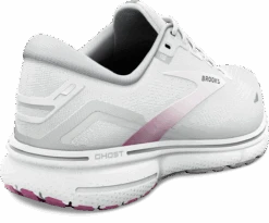 BROOKS Women's Ghost 15 (195 - White/Oyster/Viola) -Hoka Store 7138C12A FB8A 46A1 8E62 2A1A6A62BFAC