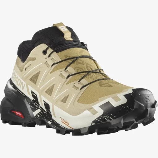 Salomon Men’s Speedcross 6 Gore-Tex (Kelp/Black/Vanilla Ice) -Hoka Store 7A373C89 1846 4DE8 8956 34E769EF840A