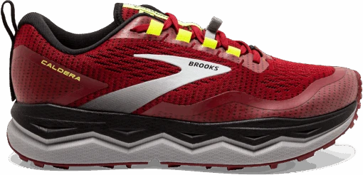 BROOKS Men's Caldera 5 (631 - Red/Black/Nightlife) -Hoka Store 7A8204C1 98B8 4196 AA22 BDF0D426AB32
