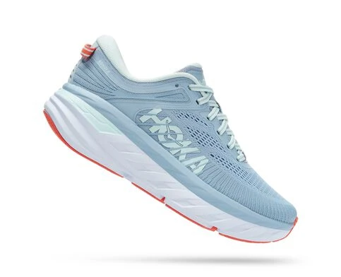 Hoka Women's Bondi 7 (BFBG - Blue Fog/Blue Glass) 2 Hoka Women's Bondi 7 (BFBG - Blue Fog/Blue Glass) - Image 2