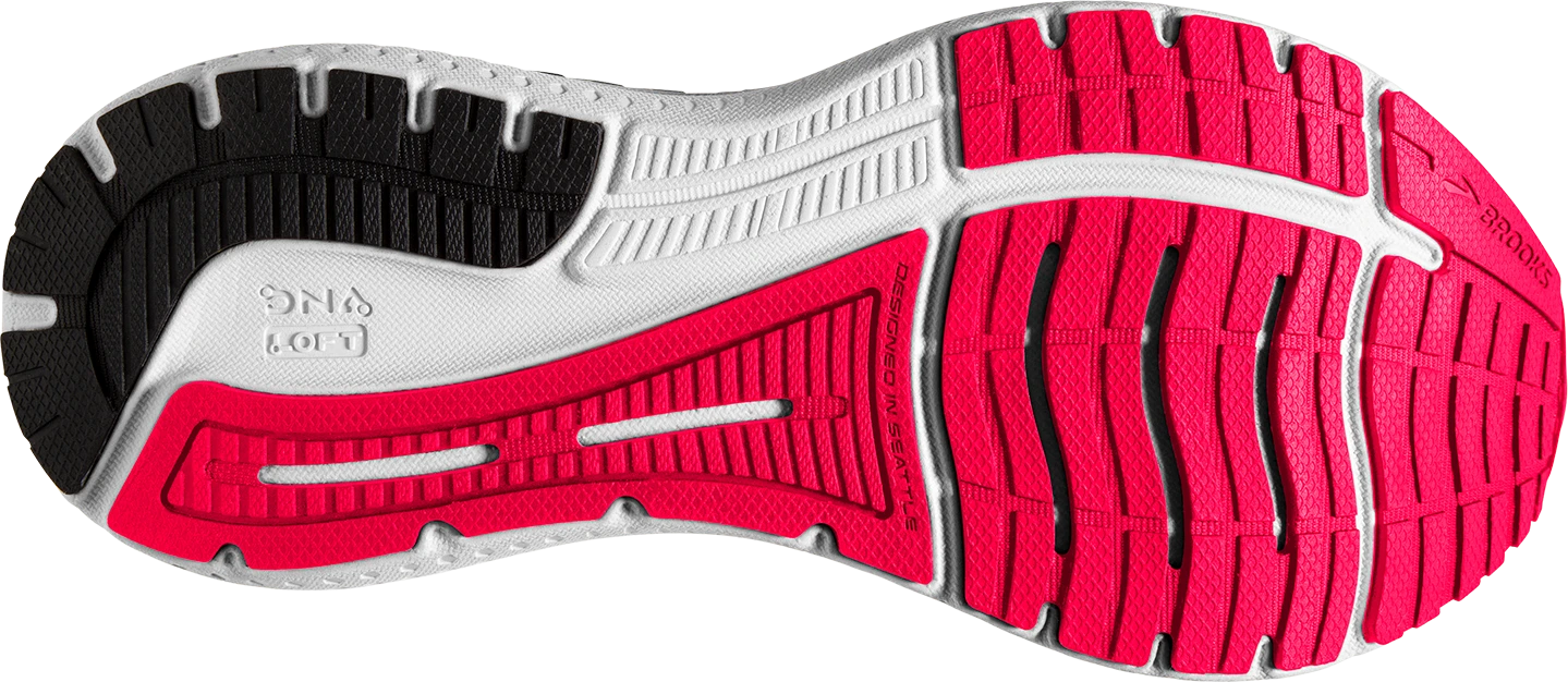 BROOKS Women's Glycerin GTS 19 (035 - Black/Diva Pink/White) 6 BROOKS Women's Glycerin GTS 19 (035 - Black/Diva Pink/White) - Image 6