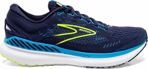BROOKS Men's Glycerin GTS 19 (443 - Navy/Blue/Nightlife) -Hoka Store 8283795A DF1E 4611 AE84 BCE406C21C4F