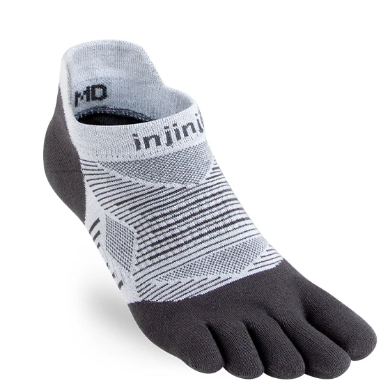 Injinji Run Original Weight No-Show (Gray) 1 Injinji Run Original Weight No-Show (Gray)
