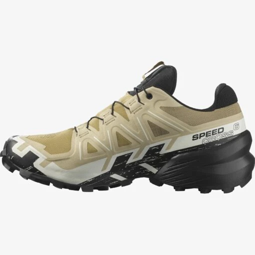 Salomon Men’s Speedcross 6 Gore-Tex (Kelp/Black/Vanilla Ice) -Hoka Store 962AA0DE 118A 43C5 832A C2883C4C2440