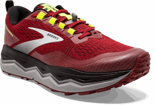 BROOKS Men's Caldera 5 (631 - Red/Black/Nightlife) -Hoka Store A126A841 6D3B 41AA 876A 937051E237D9