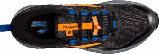 BROOKS Men's Caldera 5 (041 - Black/Orange/Blue) -Hoka Store A45AD7DE 4C44 416A 9F6A 3042C68FFC6A
