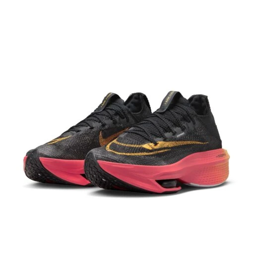 Nike Women's Air Zoom Alphafly NEXT% 2 "Fast Pack" (001 - Black/Sea Coral/White/Topaz Gold) -Hoka Store A7C3AA64 7AB8 45A4 9E54 064B460FE221