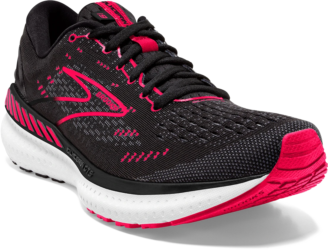 BROOKS Women's Glycerin GTS 19 (035 - Black/Diva Pink/White) 3 BROOKS Women's Glycerin GTS 19 (035 - Black/Diva Pink/White) - Image 3