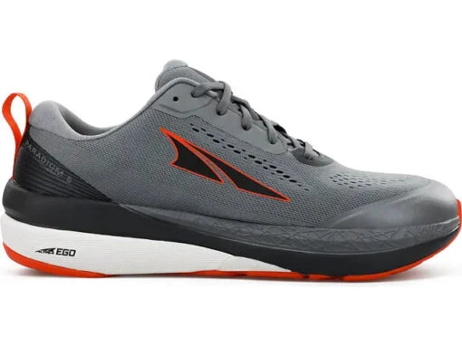 Altra Men's Paradigm 5 (280 - Gray/Orange) -Hoka Store AL0A4VQO 280 HERO