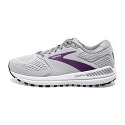 BROOKS Women's Ariel '20 (009 - Oyster/alloy/grape) 1 BROOKS Women's Ariel '20 (009 - Oyster/alloy/grape)