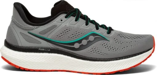 Saucony Men's Hurricane 23 (20 - Alloy/Scarlett) -Hoka Store BE4A90B3 A9B0 4A36 B1A2 891E249813DC scaled