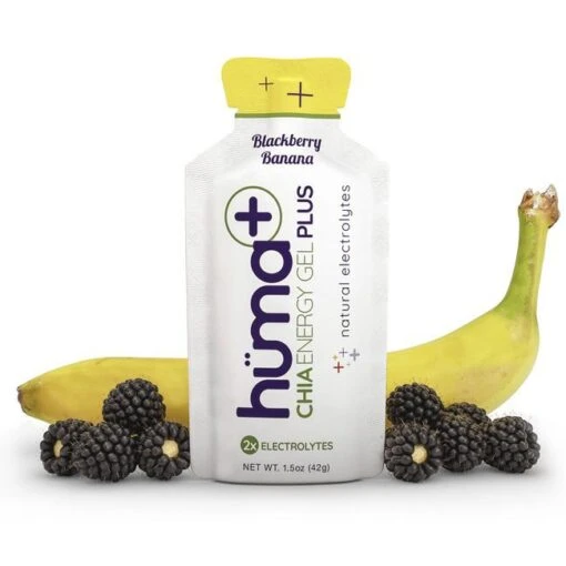 Huma Chia Energy Gel Plus -Hoka Store BlackberryBanana