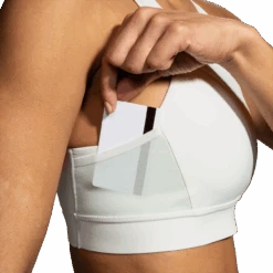 BROOKS Women's Drive 3 Pocket Run Bra (357 - Mint Mix) -Hoka Store C240BE33 001A 4FF4 A8BF C98B4C2C069A