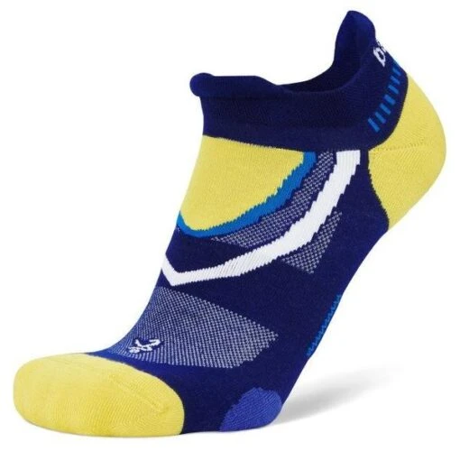 Balega UltraGlide No Show Running Socks (Royal Blue/Blaze Yellow) -Hoka Store C35328FC 256D 4781 9DA6 DA6FD75DF6E0