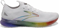 BROOKS Women’s "Love Moves" Levitate Stealthfit 5 (197 - White/Oyster/Multi)