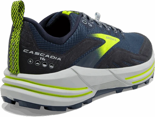 BROOKS Men’s Cascadia 16 (411 - Titan/Peacoat/Nightlife) -Hoka Store D461AADF ABD7 4A2B 8B48 2309ECCCE5CB