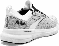 BROOKS Men’s Glycerin Stealthfit 20 (135 - White/Grey/Black) -Hoka Store D63FE0E7 1408 470A AF75 6927353BD734