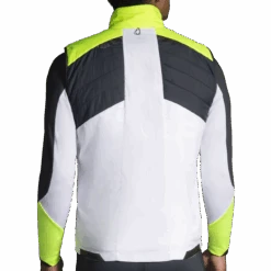 BROOKS Men’s Run Visible Insulated Vest (134 - White/Asphalt/Nightlife) -Hoka Store DA782951 8B24 4C50 B37B B77FE11A1795