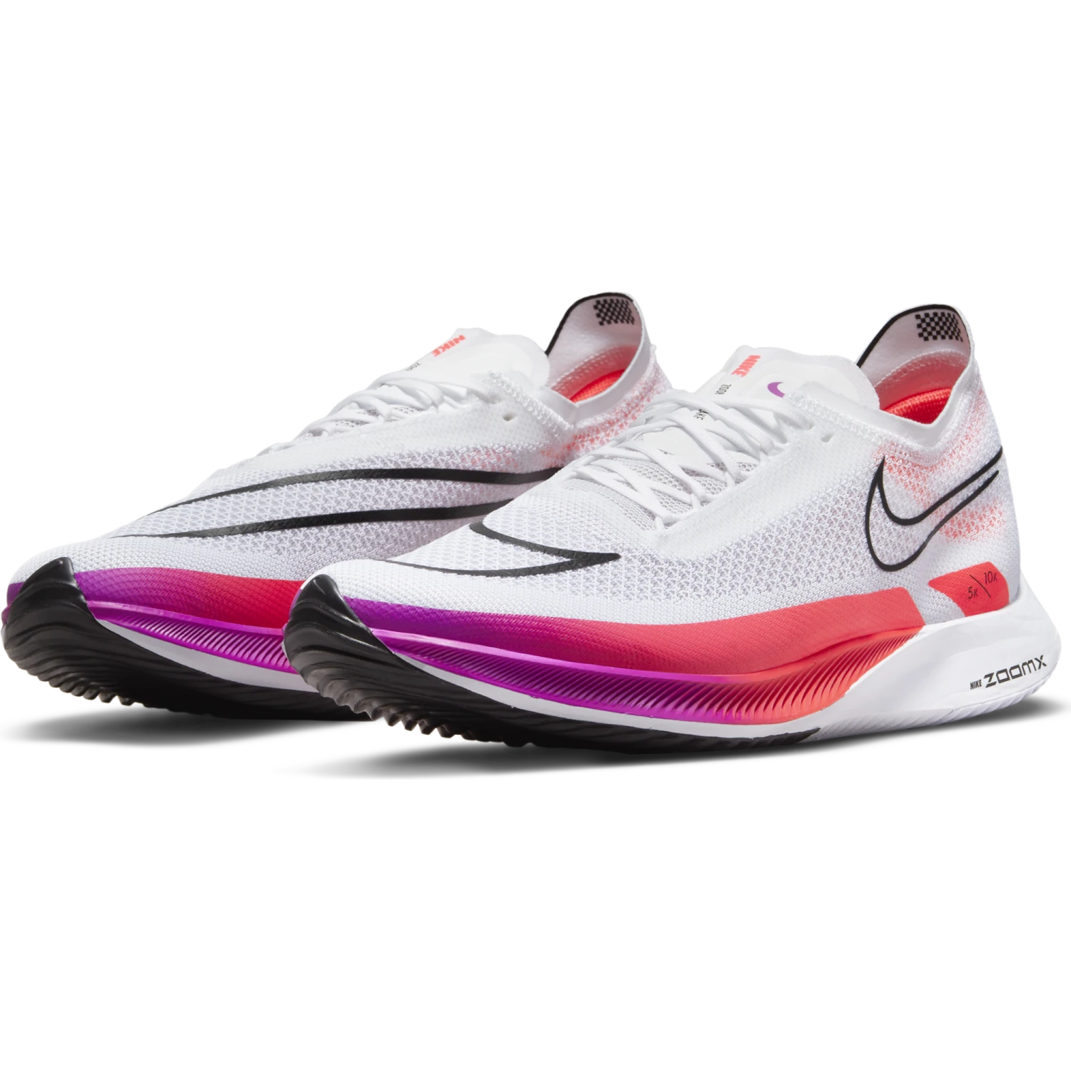 Nike Unisex ZoomX Streakfly (100 - White/Black-Flash Crimson-Hyper Violet) 1 Nike Unisex ZoomX Streakfly (100 - White/Black-Flash Crimson-Hyper Violet)