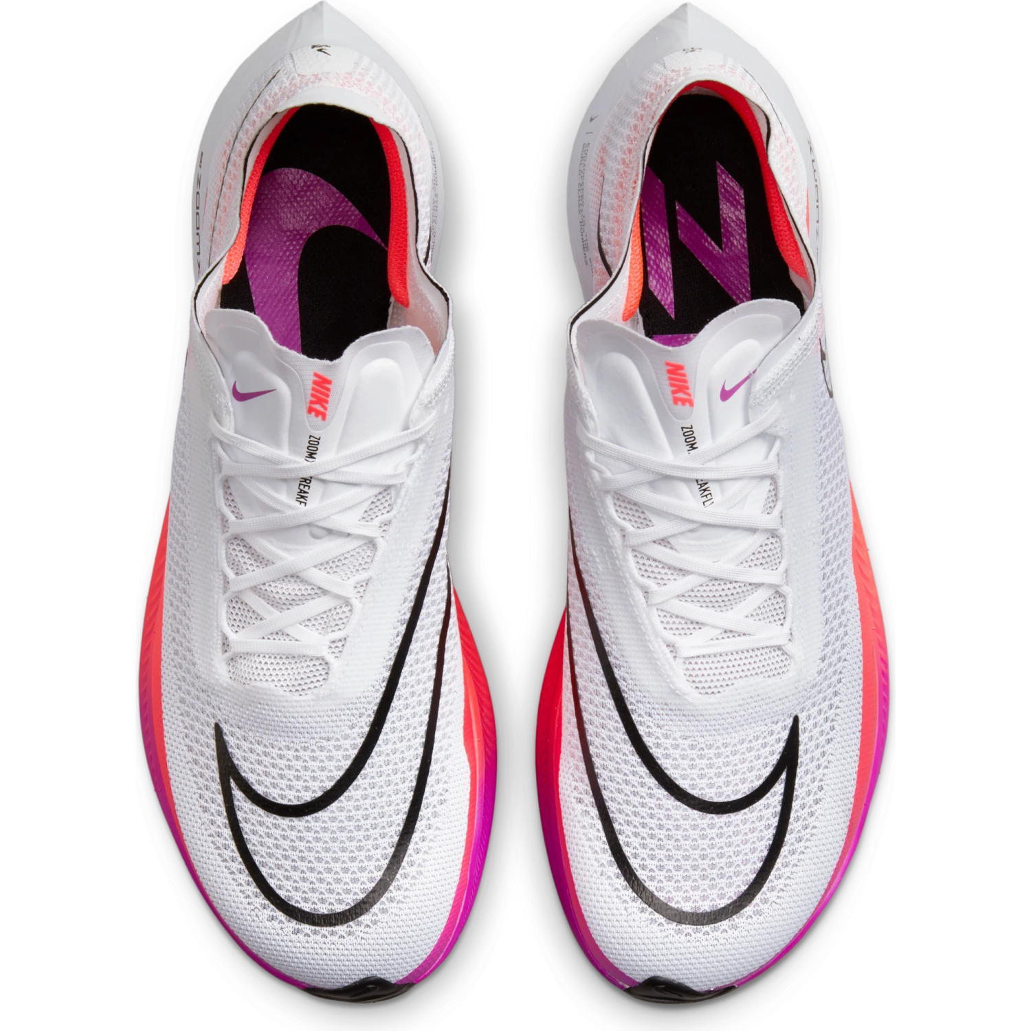 Nike Unisex ZoomX Streakfly (100 - White/Black-Flash Crimson-Hyper Violet) 5 Nike Unisex ZoomX Streakfly (100 - White/Black-Flash Crimson-Hyper Violet) - Image 5