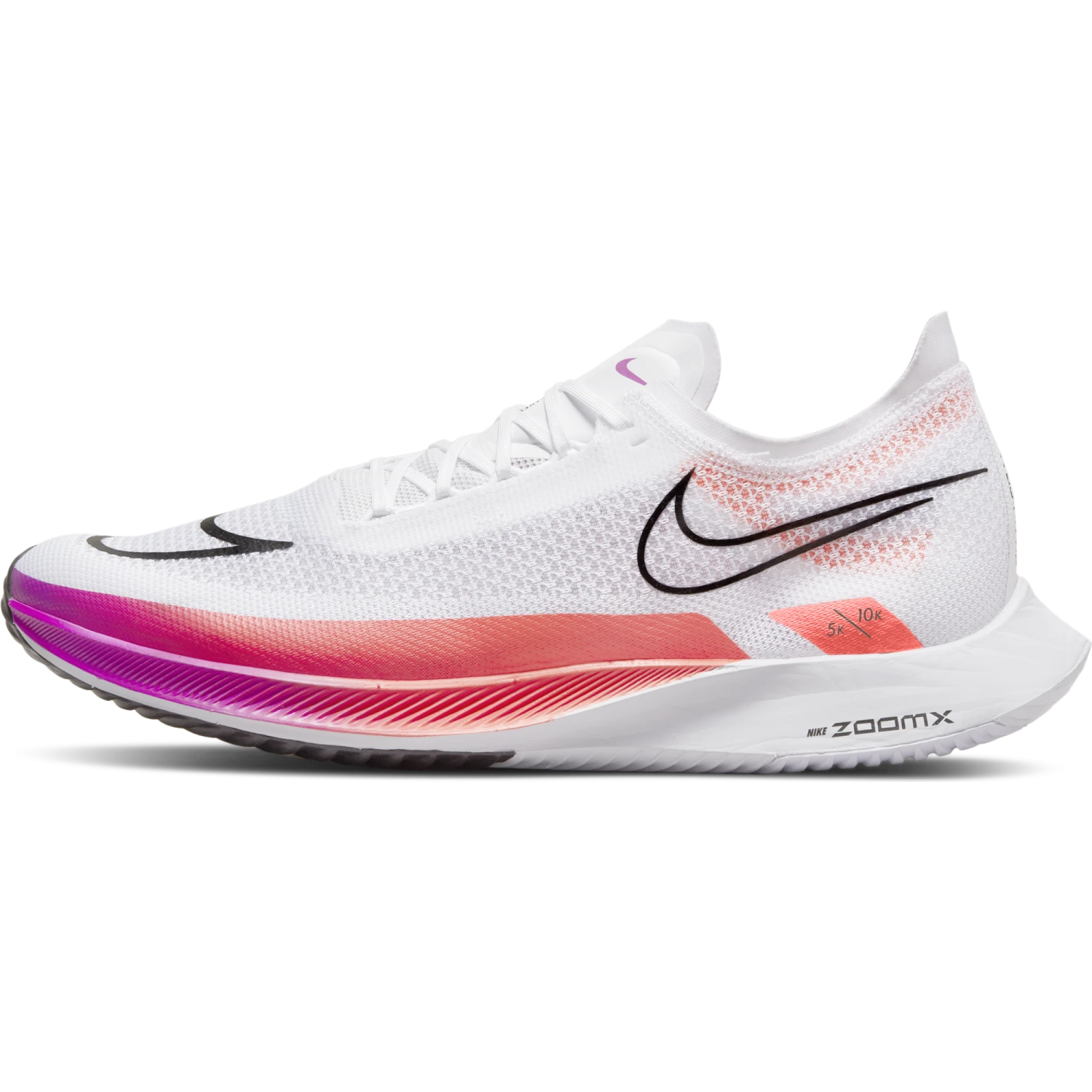Nike Unisex ZoomX Streakfly (100 - White/Black-Flash Crimson-Hyper Violet) 2 Nike Unisex ZoomX Streakfly (100 - White/Black-Flash Crimson-Hyper Violet) - Image 2