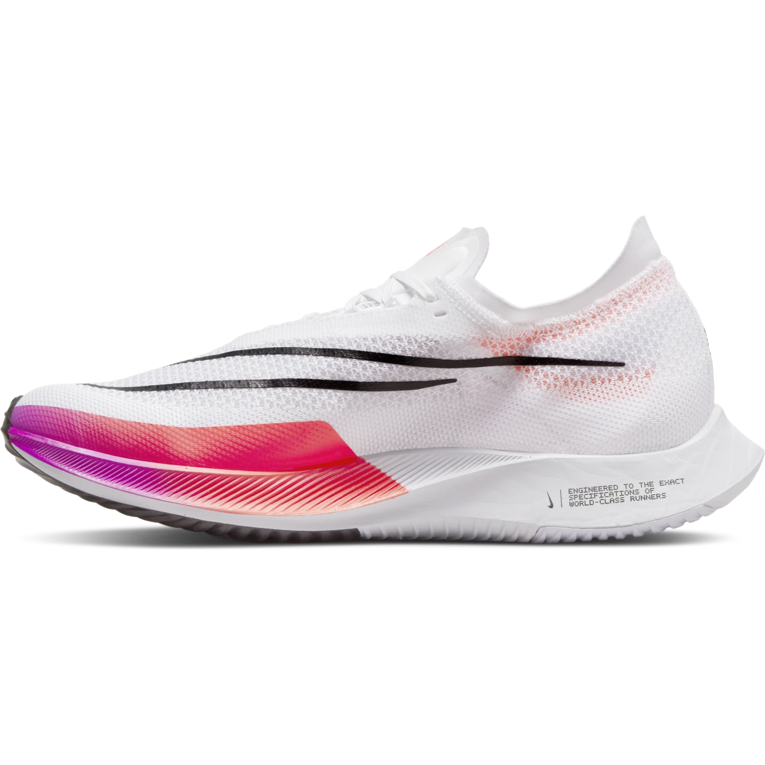 Nike Unisex ZoomX Streakfly (100 - White/Black-Flash Crimson-Hyper Violet) 4 Nike Unisex ZoomX Streakfly (100 - White/Black-Flash Crimson-Hyper Violet) - Image 4