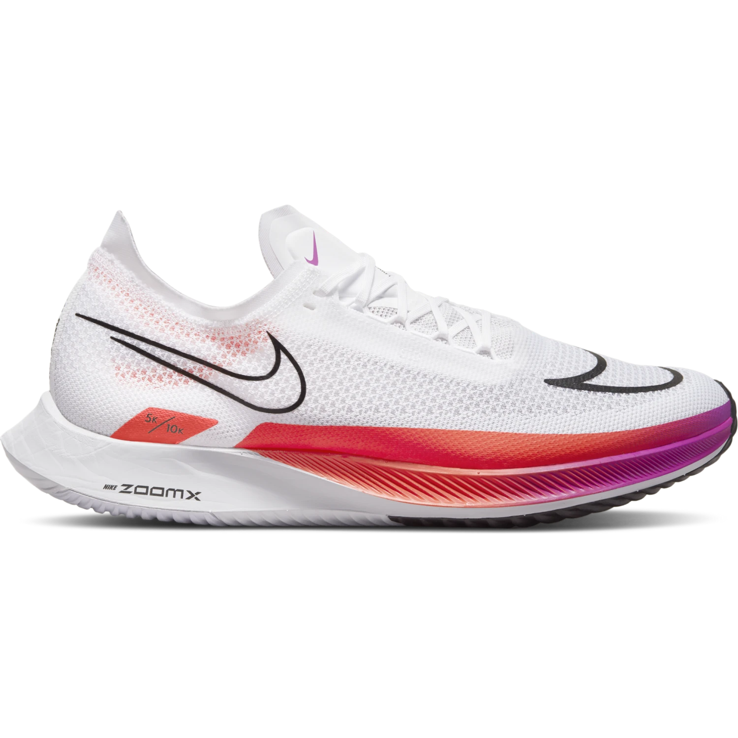 Nike Unisex ZoomX Streakfly (100 - White/Black-Flash Crimson-Hyper Violet) 3 Nike Unisex ZoomX Streakfly (100 - White/Black-Flash Crimson-Hyper Violet) - Image 3