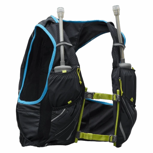 Nathan Pinnacle 4L Hydration Vest (Black/Finish Lime) -Hoka Store NS40260 00022 Pinnacle4L front
