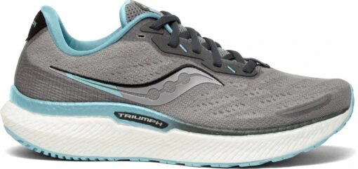 Saucony Women's Triumph 19 (20 - Alloy/Powder) -Hoka Store S10678 20 1 scaled