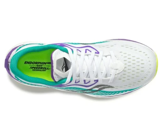Saucony Women's Endorphin Speed 2 "Hot Streak" (116 - White/Jade) -Hoka Store S10688 116 3