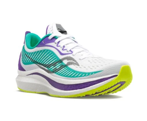 Saucony Women's Endorphin Speed 2 "Hot Streak" (116 - White/Jade) -Hoka Store S10688 116 5
