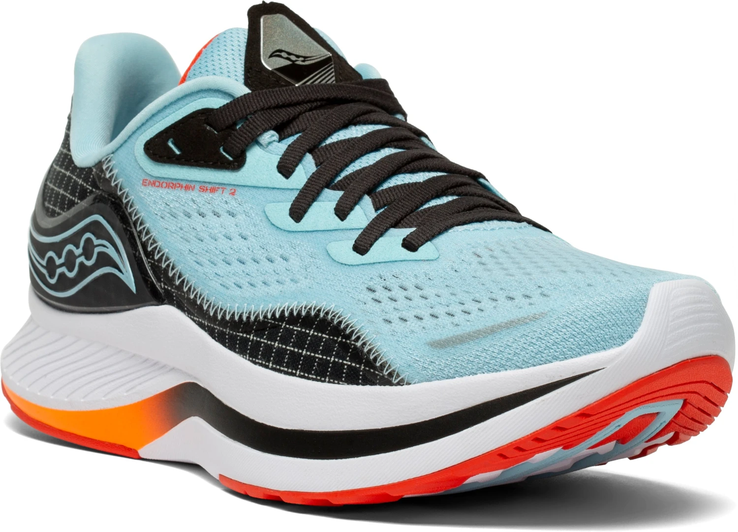 Saucony Women's Endorphin Shift 2 (20 - Powder/Scarlet) 3 Saucony Women's Endorphin Shift 2 (20 - Powder/Scarlet) - Image 3