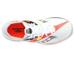Saucony Men's Endorphin Pro 2 "Hot Streak" (116 - White/Vizired) -Hoka Store S20687 116 3