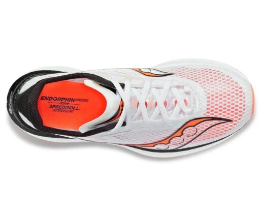 Saucony Men's Endorphin Pro 3 (85 - Black/White/Vizi Red) -Hoka Store S20755 85 3