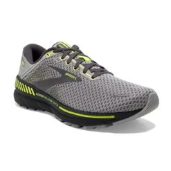 BROOKS Men's Adrenaline GTS 22 (068 -Grey/Pearl/Nightlife) -Hoka Store brooks 110366068 a