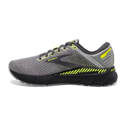 BROOKS Men's Adrenaline GTS 22 (068 -Grey/Pearl/Nightlife) -Hoka Store brooks 110366068 m