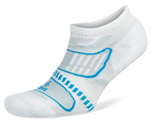 Balega UltraLight No Show Running Socks (White/French Blue) -Hoka Store image a1b24afa d4fa 4378 b560 8dacae8bf27c