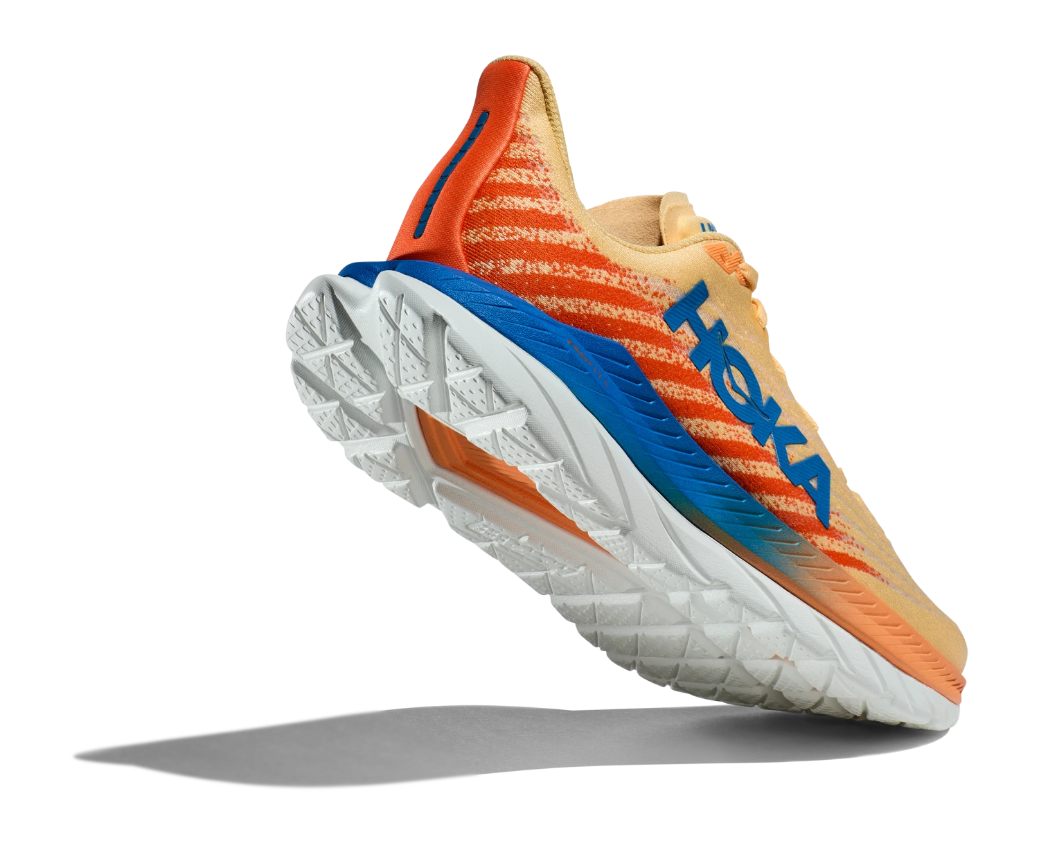Hoka Men's Mach 5 (IVOR - Impala/Vibrant Orange) 4 Hoka Men's Mach 5 (IVOR - Impala/Vibrant Orange) - Image 4