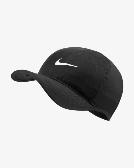 Nike Sportswear AeroBill Featherlight (010 - Black/White) -Hoka Store sportswear aerobill featherlight adjustable cap 3zTbk4bD